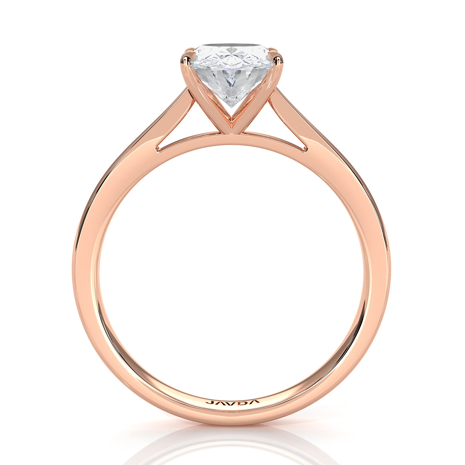 4.5g Princess Prong Setting Lab Grown Diamond Engagement Solitaire Ring IGI Certified 1.00 Ctw.