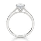 4.5g Princess Prong Setting Lab Grown Diamond Engagement Solitaire Ring IGI Certified 1.00 Ctw.