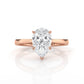 4.5g Princess Prong Setting Lab Grown Diamond Engagement Solitaire Ring IGI Certified 1.00 Ctw.