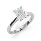 4.5g Princess Prong Setting Lab Grown Diamond Engagement Solitaire Ring IGI Certified 1.00 Ctw.