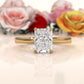 4.5g Princess Prong Setting Lab Grown Diamond Engagement Solitaire Ring IGI Certified 1.00 Ctw.
