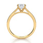 4.5g Princess Prong Setting Lab Grown Diamond Engagement Solitaire Ring IGI Certified 1.00 Ctw.