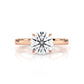 4.5g Princess Prong Setting Lab Grown Diamond Engagement Solitaire Ring IGI Certified 1.00 Ctw.