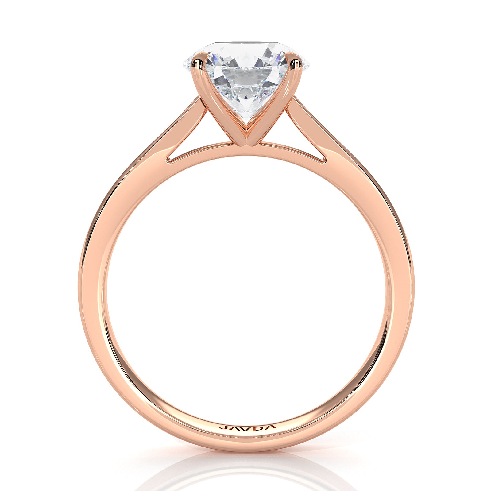 4.5g Princess Prong Setting Lab Grown Diamond Engagement Solitaire Ring IGI Certified 1.00 Ctw.