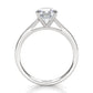 4.5g Princess Prong Setting Lab Grown Diamond Engagement Solitaire Ring IGI Certified 1.00 Ctw.