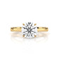 4.5g Princess Prong Setting Lab Grown Diamond Engagement Solitaire Ring IGI Certified 1.00 Ctw.