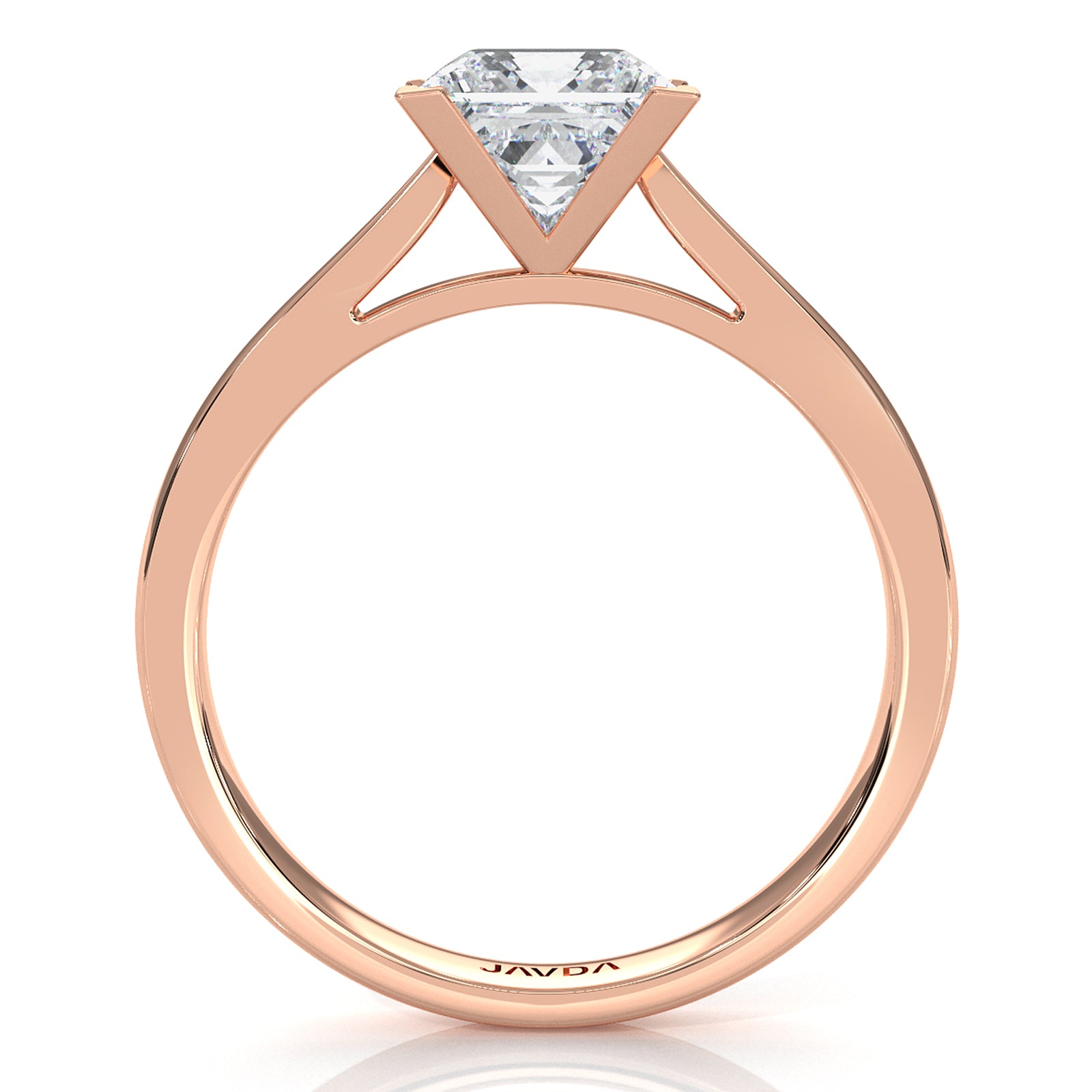 4.5g Princess Prong Setting Lab Grown Diamond Engagement Solitaire Ring IGI Certified 1.00 Ctw.