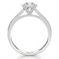 4.5g Princess Prong Setting Lab Grown Diamond Engagement Solitaire Ring IGI Certified 1.00 Ctw.