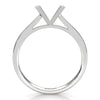 4.5g Prong Set Semi Mount Engagement Solitaire Ring Setting