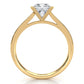 4.5g Princess Prong Setting Lab Grown Diamond Engagement Solitaire Ring IGI Certified 1.00 Ctw.