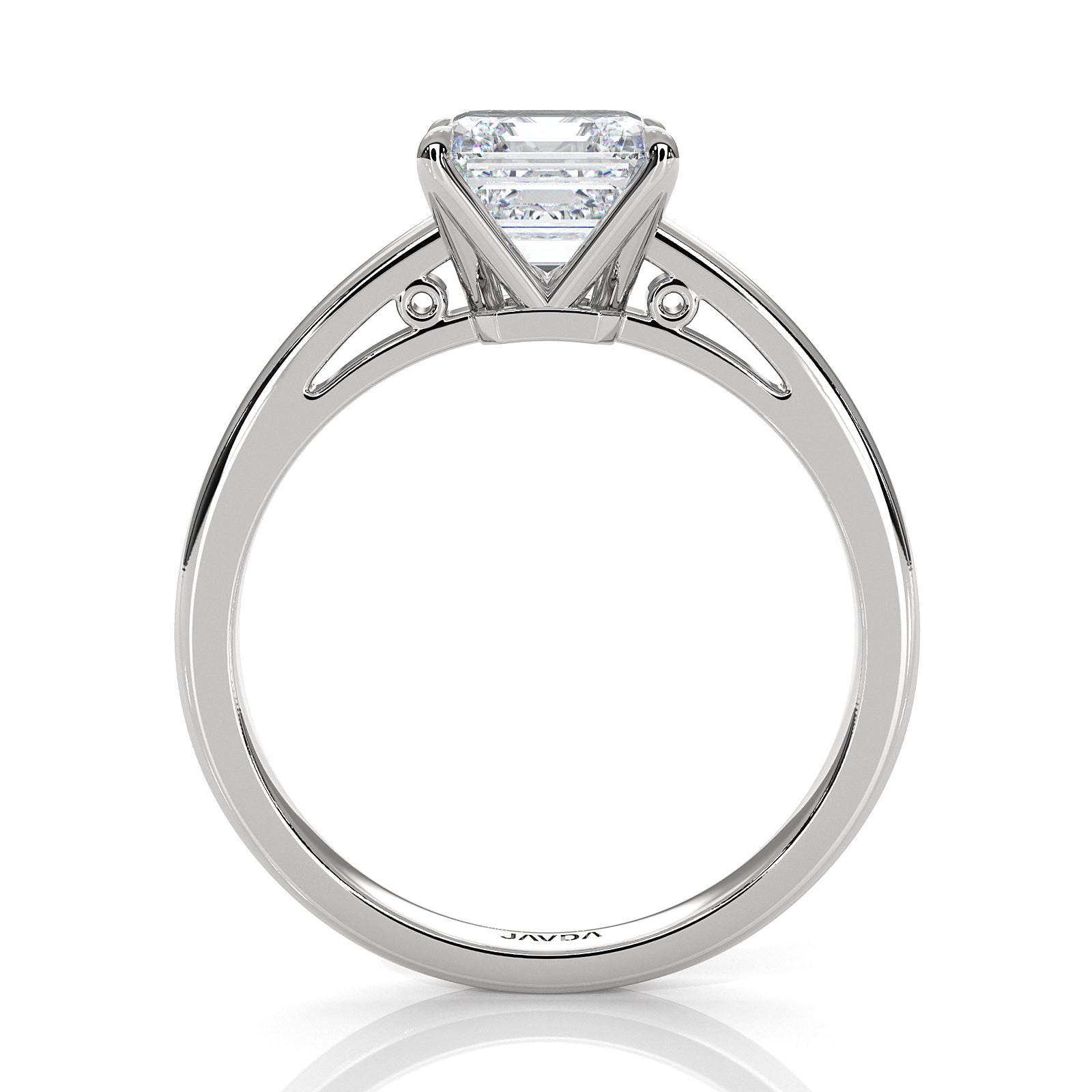4.5g Lab Grown Diamond 6 Prong Solitaire Engagement Setting IGI Certified Ring 1.00 Ctw.