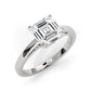 4.5g Lab Grown Diamond 6 Prong Solitaire Engagement Setting IGI Certified Ring 1.00 Ctw.