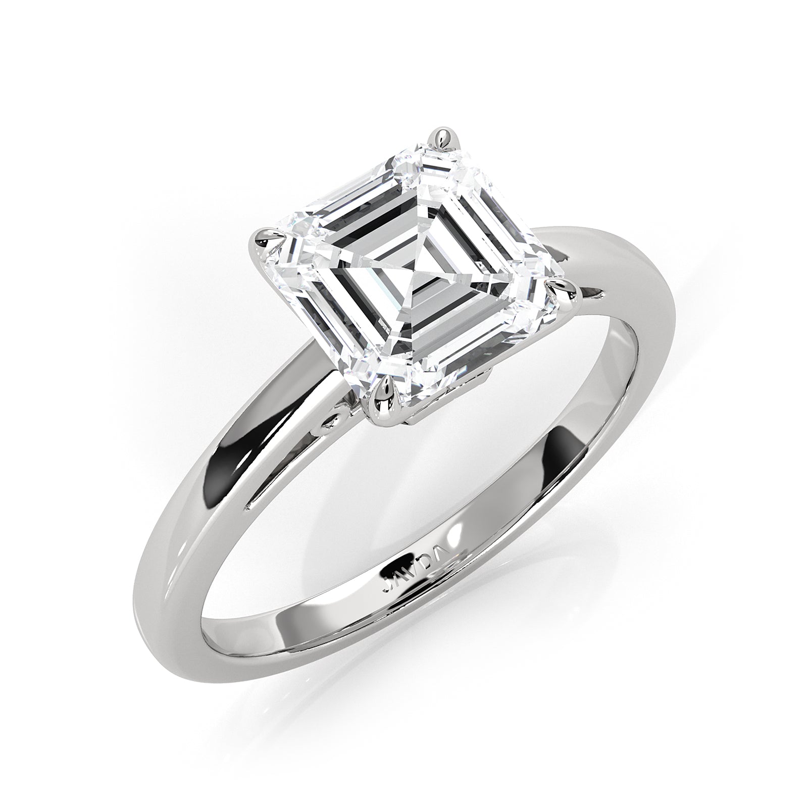 4.5g Lab Grown Diamond 6 Prong Solitaire Engagement Setting IGI Certified Ring 1.00 Ctw.