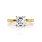 4.5g Lab Grown Diamond 6 Prong Solitaire Engagement Setting IGI Certified Ring 1.00 Ctw.