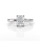 4.5g Lab Grown Diamond 6 Prong Solitaire Engagement Setting IGI Certified Ring 1.00 Ctw.