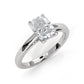 4.5g Lab Grown Diamond 6 Prong Solitaire Engagement Setting IGI Certified Ring 1.00 Ctw.