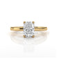 4.5g Lab Grown Diamond 6 Prong Solitaire Engagement Setting IGI Certified Ring 1.00 Ctw.