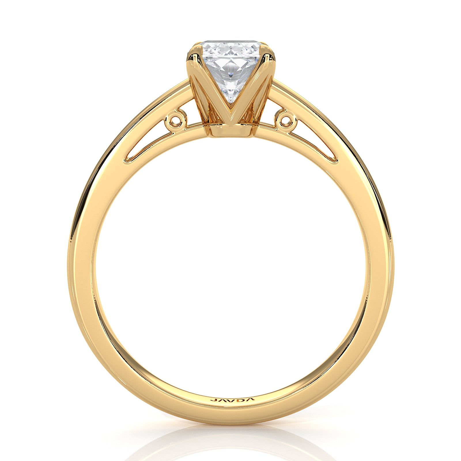 4.5g Lab Grown Diamond 6 Prong Solitaire Engagement Setting IGI Certified Ring 1.00 Ctw.