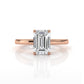 4.5g Lab Grown Diamond 6 Prong Solitaire Engagement Setting IGI Certified Ring 1.00 Ctw.