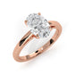 4.5g Lab Grown Diamond 6 Prong Solitaire Engagement Setting IGI Certified Ring 1.00 Ctw.