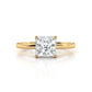 4.5g Lab Grown Diamond 6 Prong Solitaire Engagement Setting IGI Certified Ring 1.00 Ctw.
