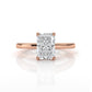 4.5g Lab Grown Diamond 6 Prong Solitaire Engagement Setting IGI Certified Ring 1.00 Ctw.