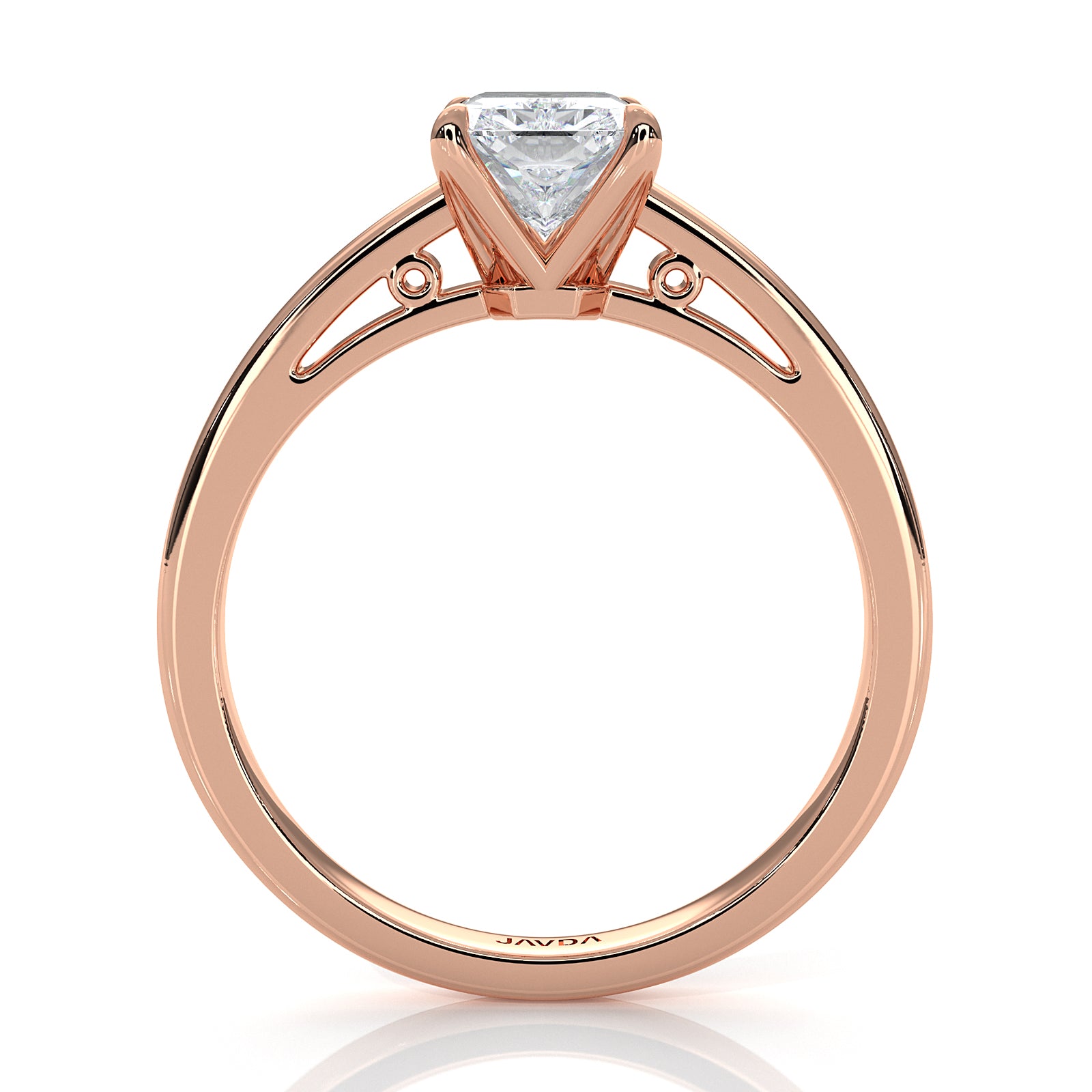 4.5g Lab Grown Diamond 6 Prong Solitaire Engagement Setting IGI Certified Ring 1.00 Ctw.