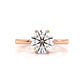 4.5g Lab Grown Diamond 6 Prong Solitaire Engagement Setting IGI Certified Ring 1.00 Ctw.