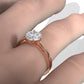 4.5g Lab Grown Diamond 6 Prong Solitaire Engagement Setting IGI Certified Ring 1.00 Ctw.