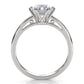4.5g Lab Grown Diamond 6 Prong Solitaire Engagement Setting IGI Certified Ring 1.00 Ctw.