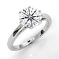 4.5g Lab Grown Diamond 6 Prong Solitaire Engagement Setting IGI Certified Ring 1.00 Ctw.