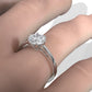 4.5g Lab Grown Diamond 6 Prong Solitaire Engagement Setting IGI Certified Ring 1.00 Ctw.