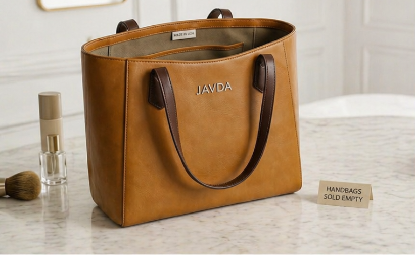 JAVDA Premium Handbag Combo Set (4-in-1) – Tote, Shoulder Bag, Crossbody & Wallet