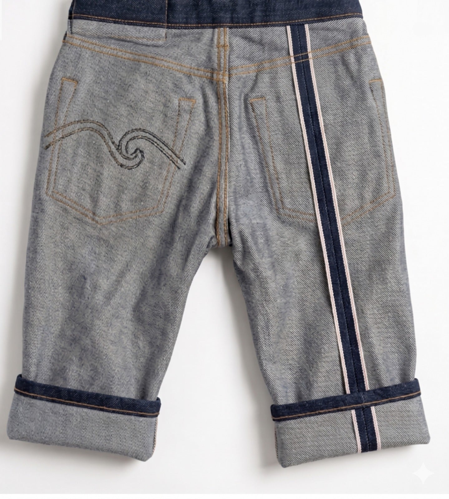 JAVDA Heritage Raw Selvedge Denim – Wide-Leg Workwear Fit