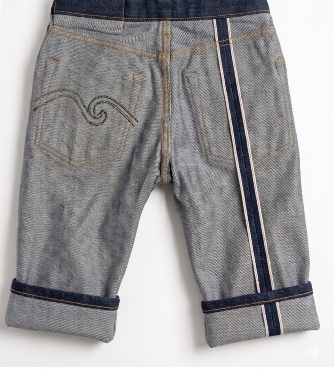 JAVDA Heritage Raw Selvedge Denim – Wide-Leg Workwear Fit