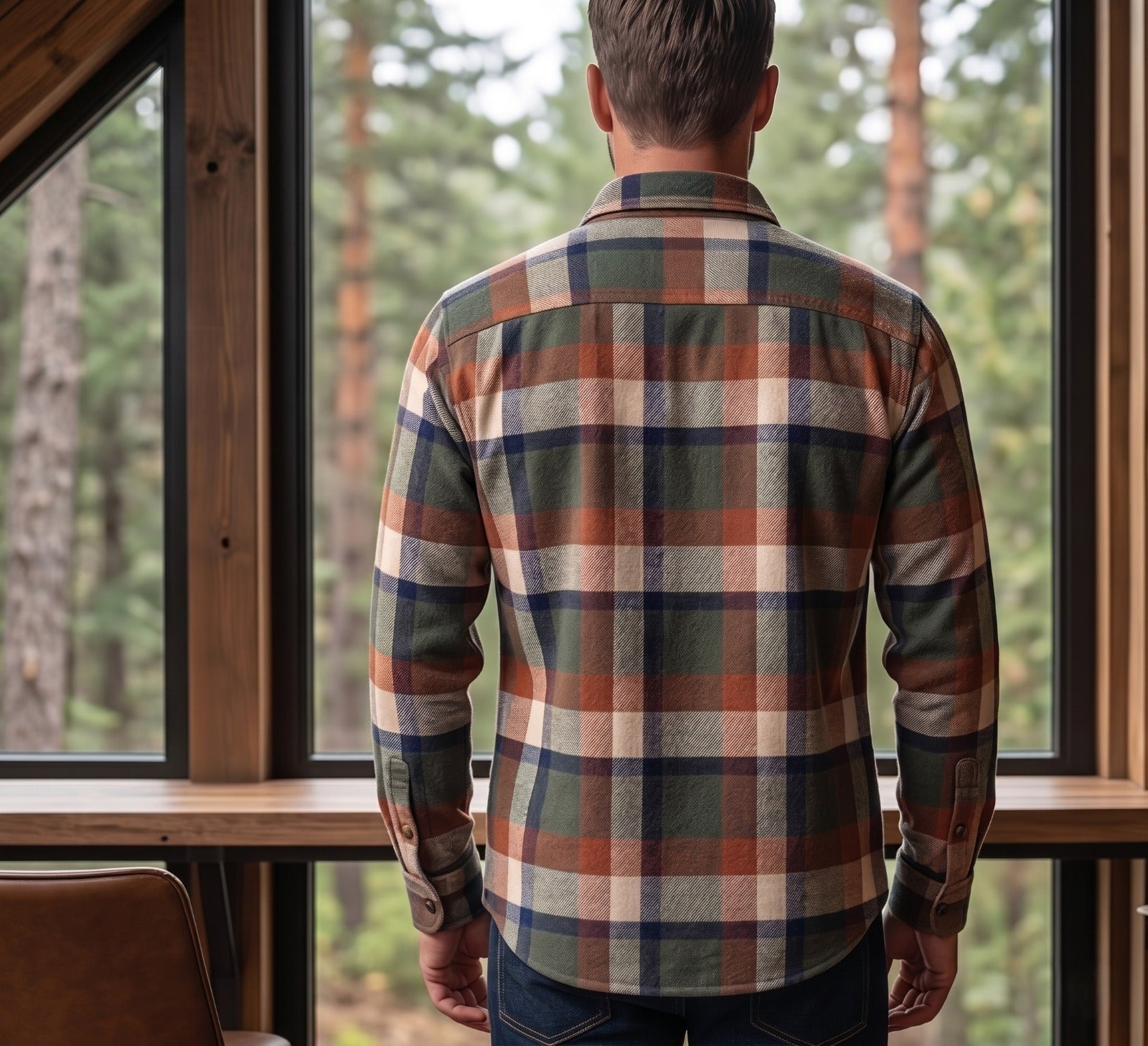 JAVDA Heritage Plaid Flannel – Signature Brushed Cotton