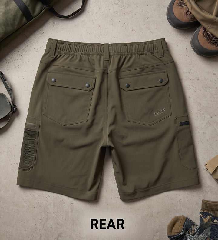 Javda Hybrid Expedition Cargo Shorts – Olive Drab