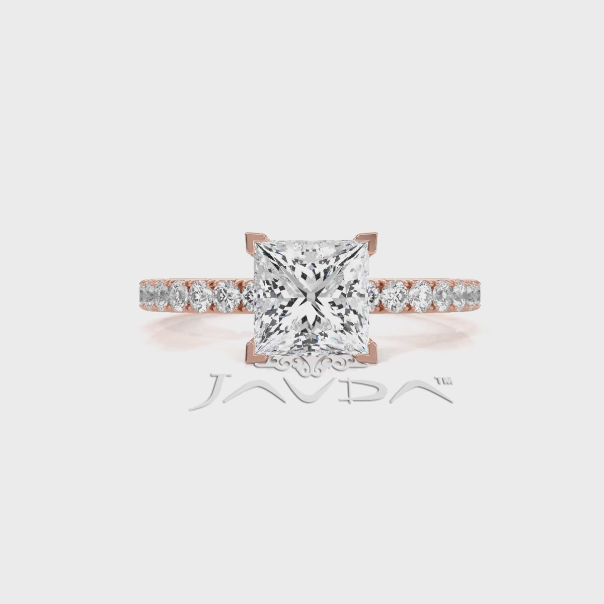 Round Lab Grown Diamond Engagement Prong Setting Ring IGI Certified 1.47 Ctw.