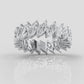 Marquise Eternity Lab-Grown Diamond Prong Set Women's Wedding Band 2.76 Ctw.