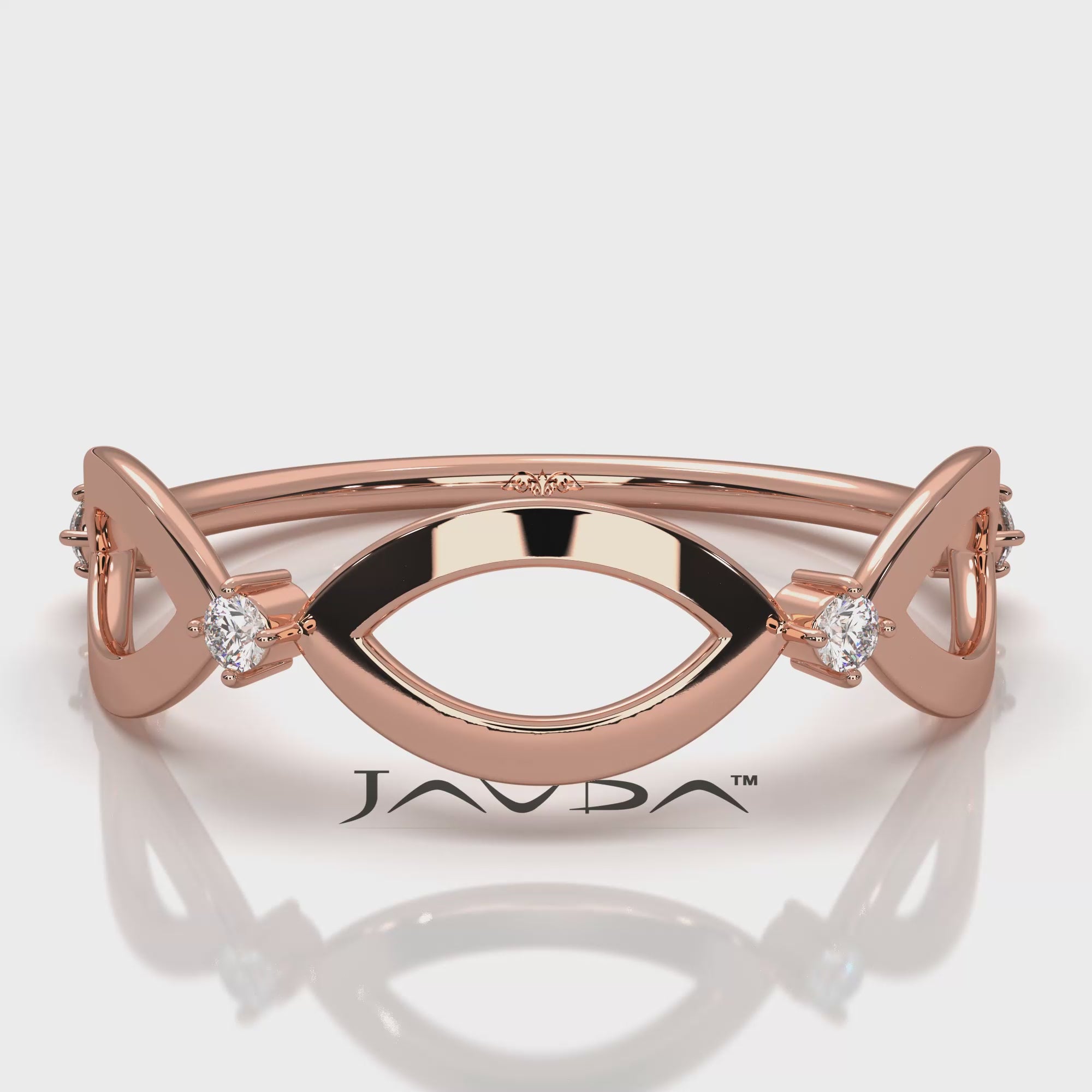 Delicate Minimalist Round Lab Diamond Prong Set Fashion Ring 0.05ctw.